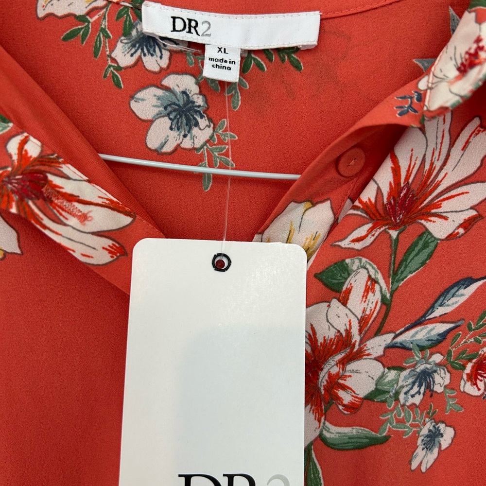 DR2 Apricot Color Long Sleeve Dress - NWT - Picture 2 of 3